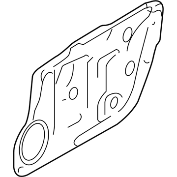 Hyundai 82471-3L000 Front Left-Hand Door Module Panel Assembly