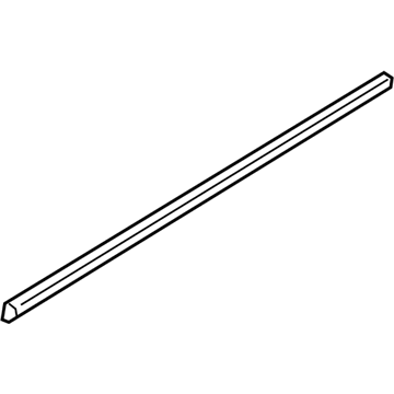 BMW 51-33-7-119-085 Channel Cover, Exterior, Door, Front Left