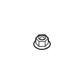 Kia 54559D6000 Flange Nut-Self Lock