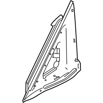 Infiniti 96358-4GA0A Packing-Door Mirror, RH