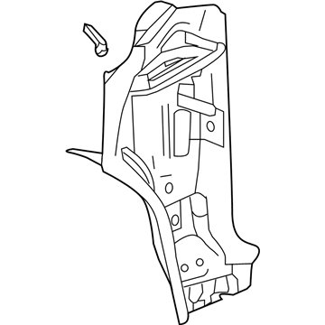 GM 84564771 Hinge Pillar Reinforcement
