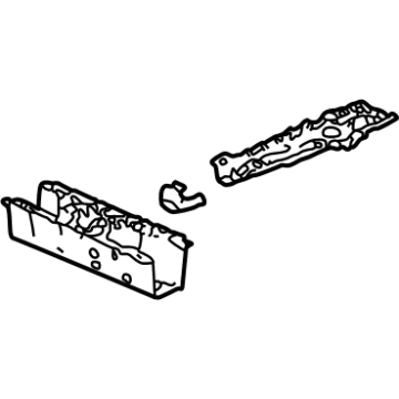 Acura 65740-TYA-305ZZ Cross Member Complete D, Rear Floor