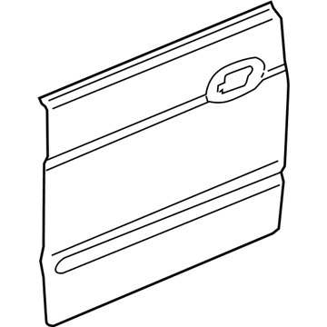 Honda 67111-S9V-A01ZZ Skin, R. FR. Door