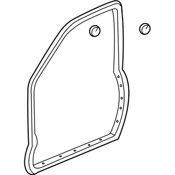 Honda 72350-S9V-A01 Weatherstrip, L. FR. Door