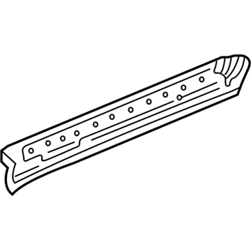 Honda 72367-S9V-A01 Seal, L. FR. Door Side Sill