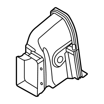 Ford LC3Z-9C675-C Inlet Tube