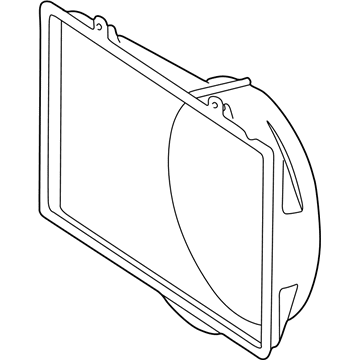 Lexus 16711-50090 Shroud, Fan