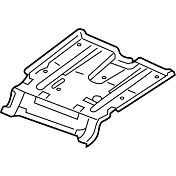 Ford 6L2Z-7811218-AA Rear Floor Pan