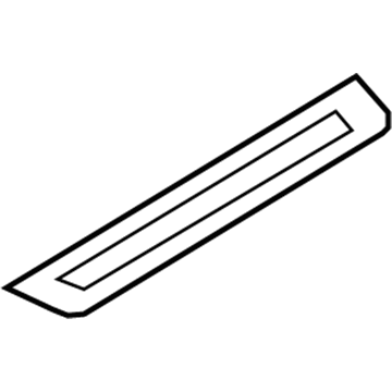 Hyundai 85885-2B000-HZ Trim Assembly-Front Door Step, RH