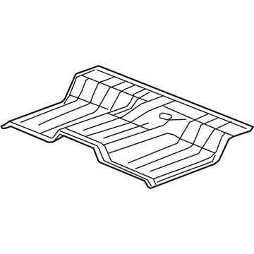 Mopar 55275553AC Panel-Rear Floor Pan