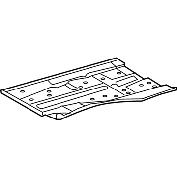 Lexus 58111-24060 Pan, Front Floor