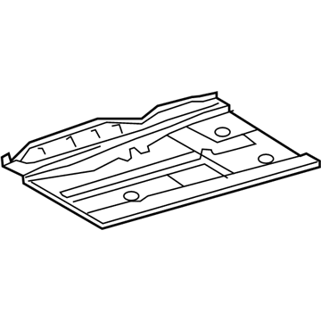 Lexus 58112-24040 Pan, Front Floor, LH