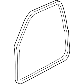 GM 10420326 Weatherstrip, Front Side Door