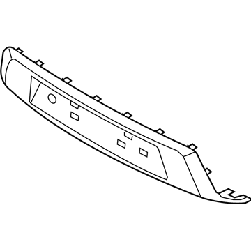 Kia 866122K500 Rear Bumper Lower Cover