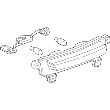 GM 84331137 Back Up Lamp