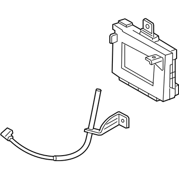 Hyundai 95400-E6801 Brake Control Module And Receiver Unit Assembly