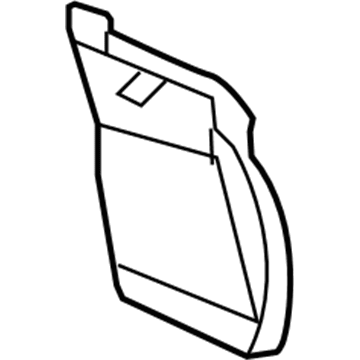 GM 96648674 Wheel Shield