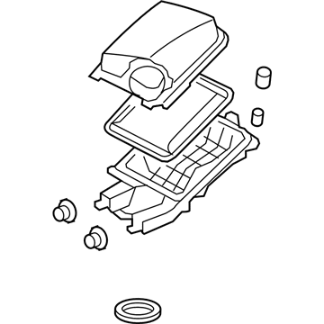 GM 15908466 Air Cleaner Body