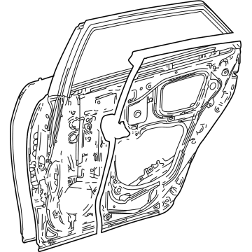 Toyota 67004-62020 Door Shell