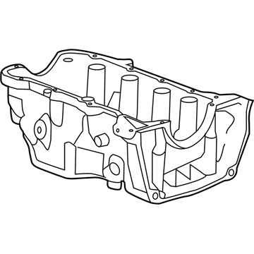 Acura 11200-RW0-000 Pan Assembly, Oil