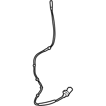 BMW 34-52-1-182-160 Abs Wheel Speed Sensor