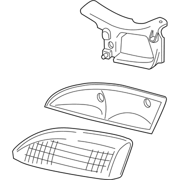 GM 16523441 Capsule/Headlamp/Fog Lamp Headlamp