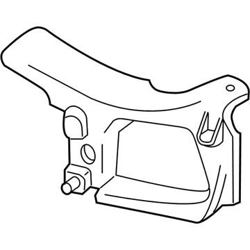 GM 16518385 Bracket, Headlamp