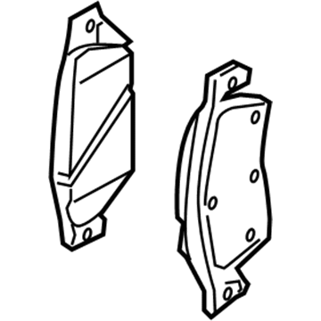 Nissan D1060-JL00B Front Brake Pads Kit