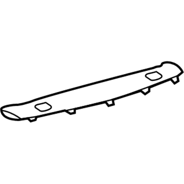 Lexus 64340-30060-A0 Panel Assy, Package Tray Trim, No.2