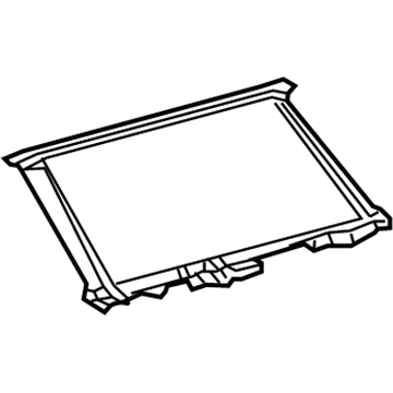 Lexus 64350-30050 Shade Assy, Rear Window