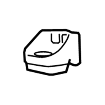 GM 92251620 Radiator Assembly Upper Mount