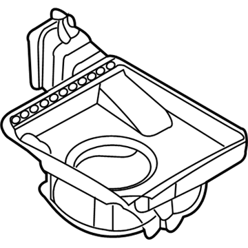 Hyundai 97111-4D000 Case-Blower, Upper