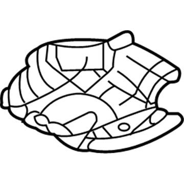 Kia 971264D000 Under Cover