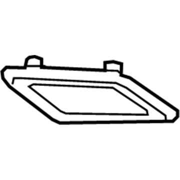 Nissan 62256-4BA0A FINISHER-Front Bumper FASCIA, RH
