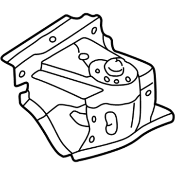 Honda 60750-S84-A00ZZ Housing, L. FR. Shock Absorber