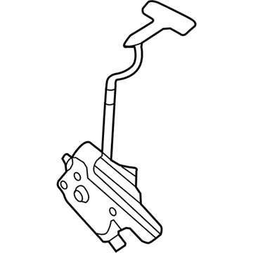 Kia 95721E4100 Opener Assembly-Fuel Filler