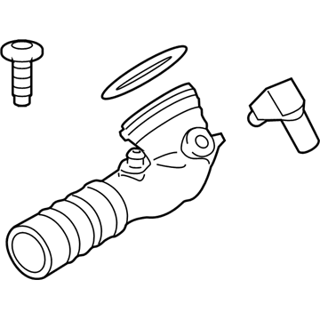 BMW 13-71-7-588-268 Charge-Air Duct