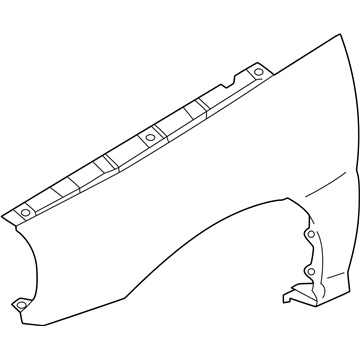 Kia 0K32A52211 Fender Assembly-Front , LH