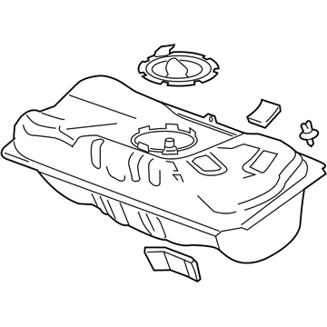 GM 84258180 Fuel Tank