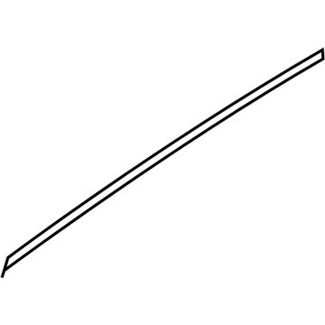 Nissan 82818-EL000 Tape-Rear Door SASH Rear, RH