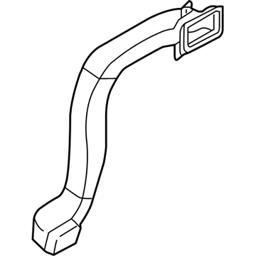 Kia 97950C6000 Duct Assembly-Rear A/C, L