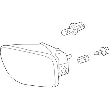 GM 15175700 Fog Lamp Assembly