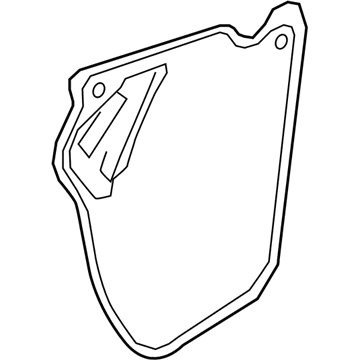 GM 84574668 Water Deflector