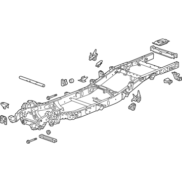 GM 84097649 Frame Assembly