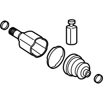 Hyundai 49535-F2505 Joint Kit-Front Axle Differential Side