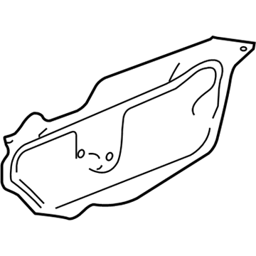 Honda 72361-SVA-A01 Seal, L. FR. Door Hole