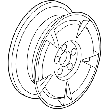 Honda 42700-SNC-A81 Disk, Aluminum Wheel (15X6J) (Enkei)