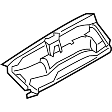 BMW 64-31-6-979-758 Heater Closing Panel