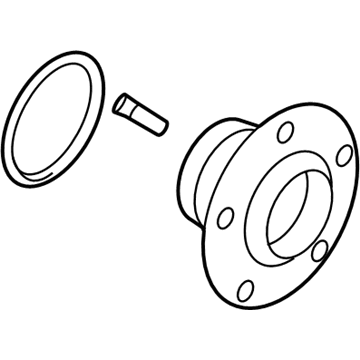 Hyundai 52710-2E100 Rear Wheel Hub Assembly