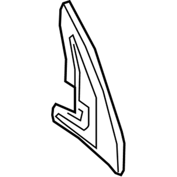 Nissan 638A2-5SA0B Insulator-Front Fender